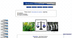 Desktop Screenshot of ecolomics-international.org